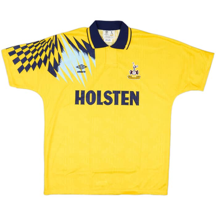 1991-95 Tottenham Away Shirt Klinsmann #18 - 9/10 - (L)