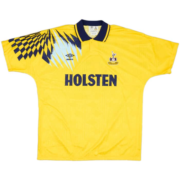 1991-95 Tottenham Away Shirt Klinsmann #18 - 10/10 - (XL)