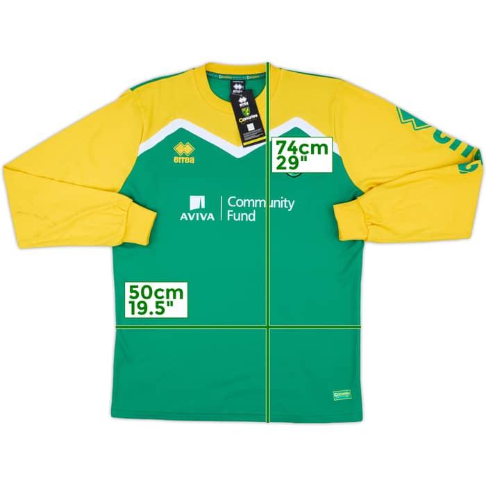 2014-15 Norwich Errea Sweat Top (L)