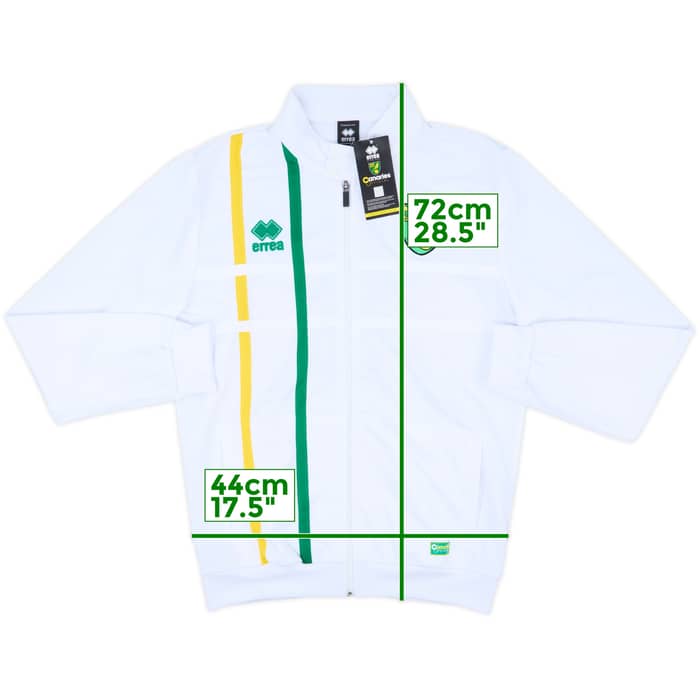 2016-17 Norwich Errea Track Jacket (L)