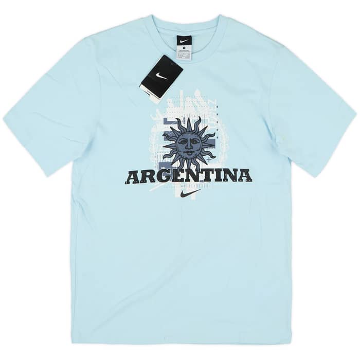 2010 Argentina 'Tevez #11' Nike Graphic Tee (S)