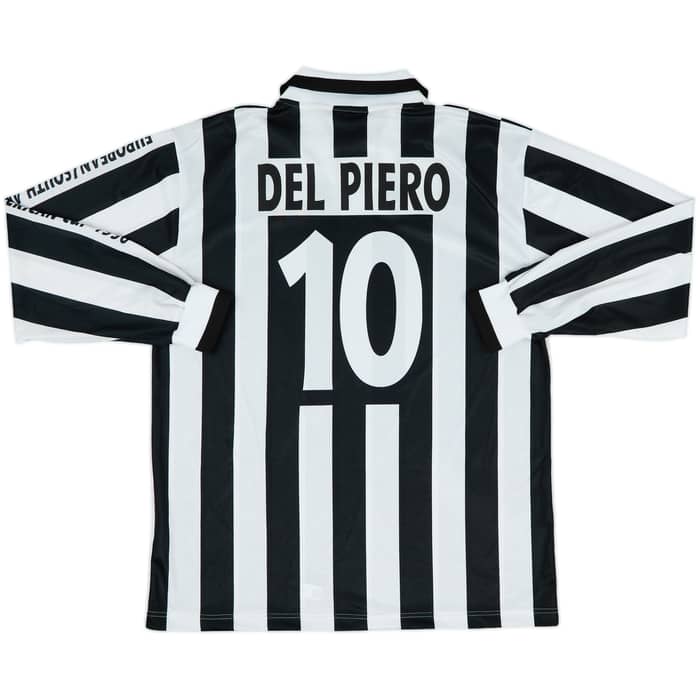 1996-97 Juventus 'Intercontinental Cup Final' Limited Edition Home L/S Shirt Del Piero #10 - 10/10 - (XL)