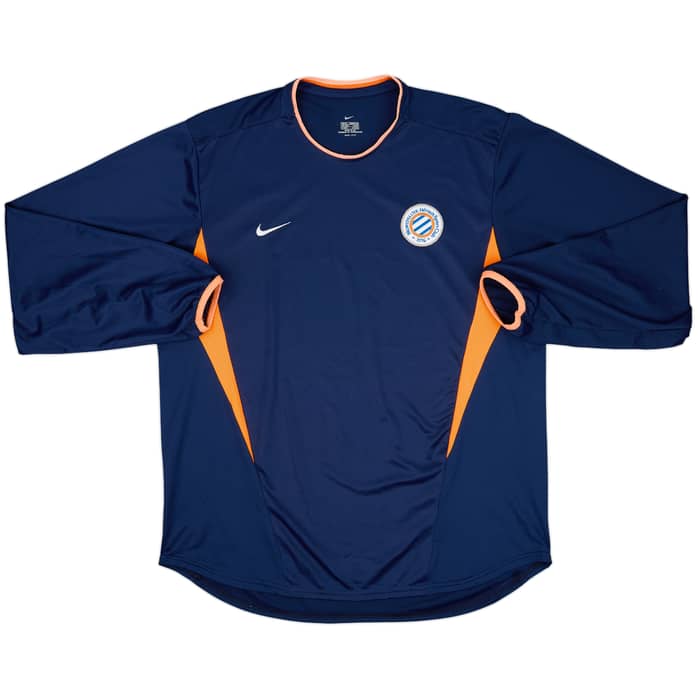 2002-04 Montpellier Home L/S Shirt - 8/10 - (XL)