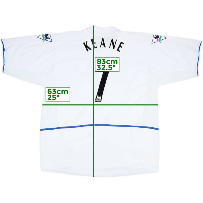 2002-03 Leeds United Home Shirt Keane #7 - 10/10 - (XXL)