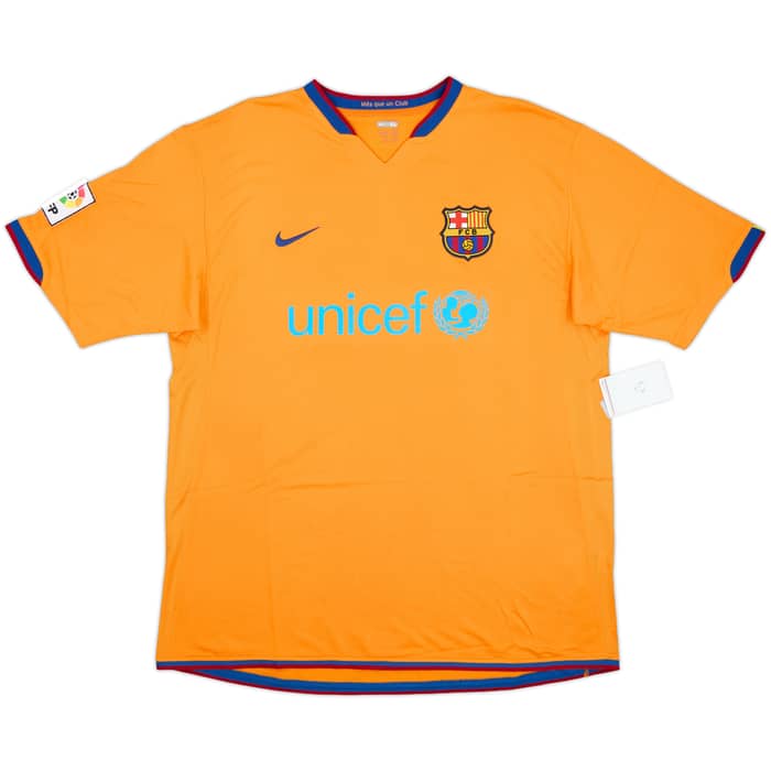 2007-08 Barcelona Third Shirt Ronaldinho #10 (XL)