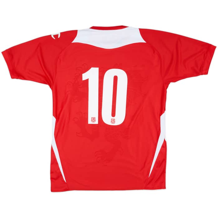 2008-10 Wales Match Issue Home Shirt #10