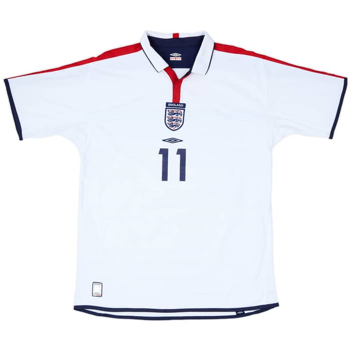 2003-05 England Home Shirt Lampard #8 - 7/10 - (L)