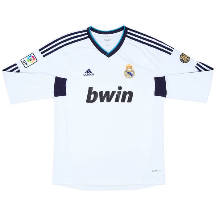 2012-13 Real Madrid Home L/S Shirt Alonso #14 - 5/10 - (L)