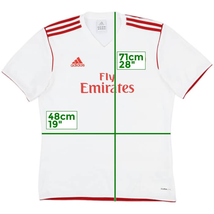 2010-11 AC MIlan adidas Youth Academy Training Shirt - 7/10 - (M)