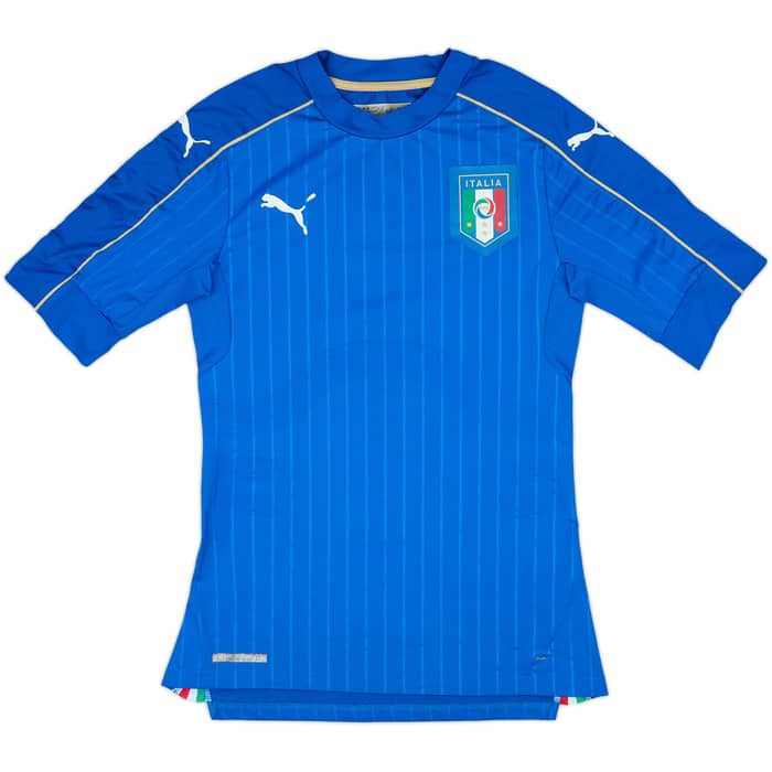 2016-17 Italy Player Issue Home Shirt - 5/10 - (M)