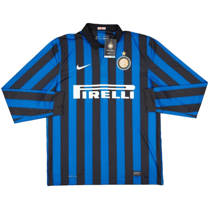 2011-12 Inter Milan Home L/S Shirt Sneijder #10 (L)