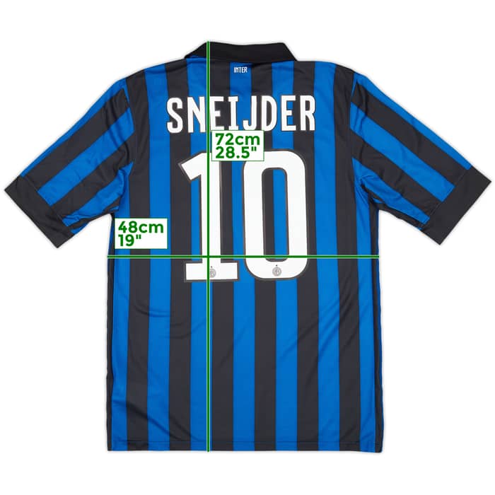 2011-12 Inter Milan Home Shirt Sneijder #10 (M)