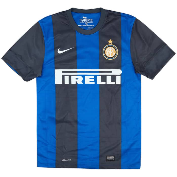 2012-13 Inter Milan Home Shirt Palacio #8 (S)
