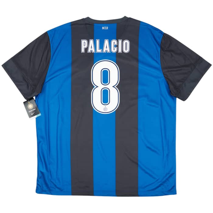 2012-13 Inter Milan Home Shirt Palacio #8 (XXL)