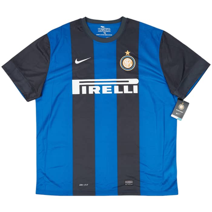 2012-13 Inter Milan Home Shirt Palacio #8 (XXL)