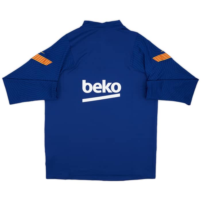 2020-21 Barcelona Nike 1/4 Zip Training Top
