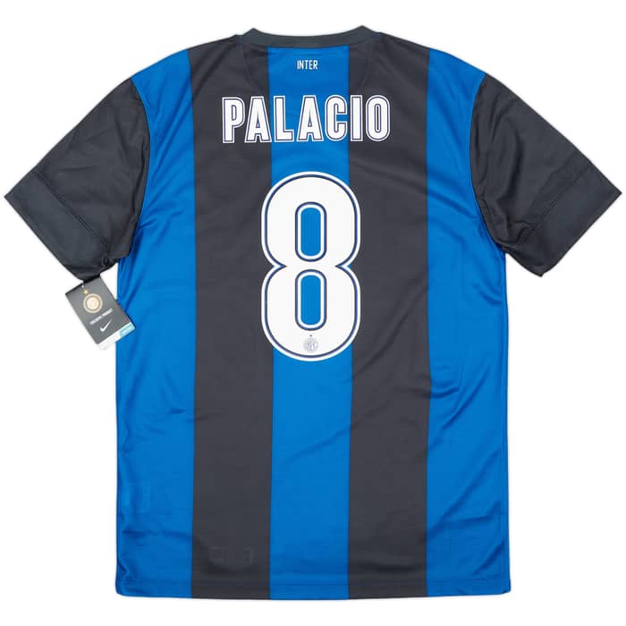 2012-13 Inter Milan Home Shirt Palacio #8 (M)