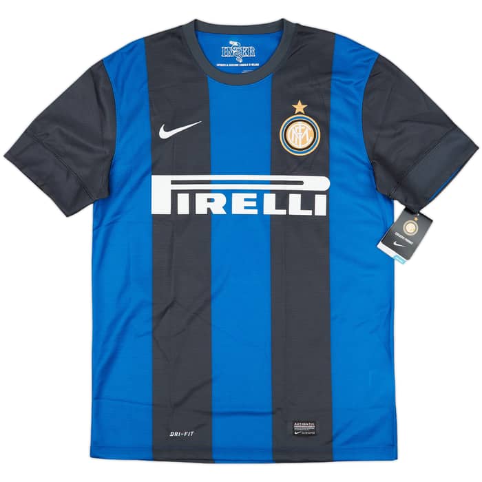 2012-13 Inter Milan Home Shirt Palacio #8 (M)