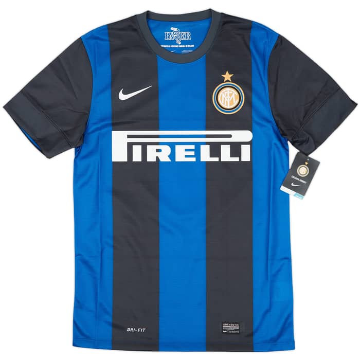 2012-13 Inter Milan Home Shirt Palacio #8 (S)