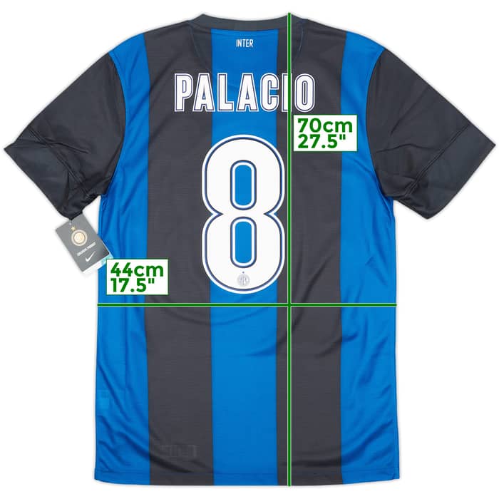 2012-13 Inter Milan Home Shirt Palacio #8 (S)