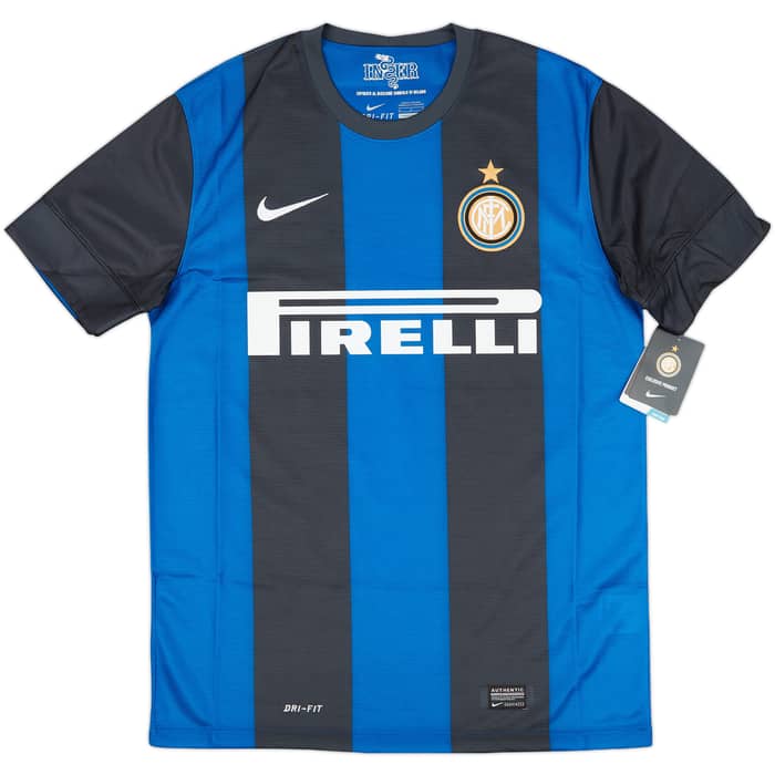 2012-13 Inter Milan Home Shirt Milito #22 (M)