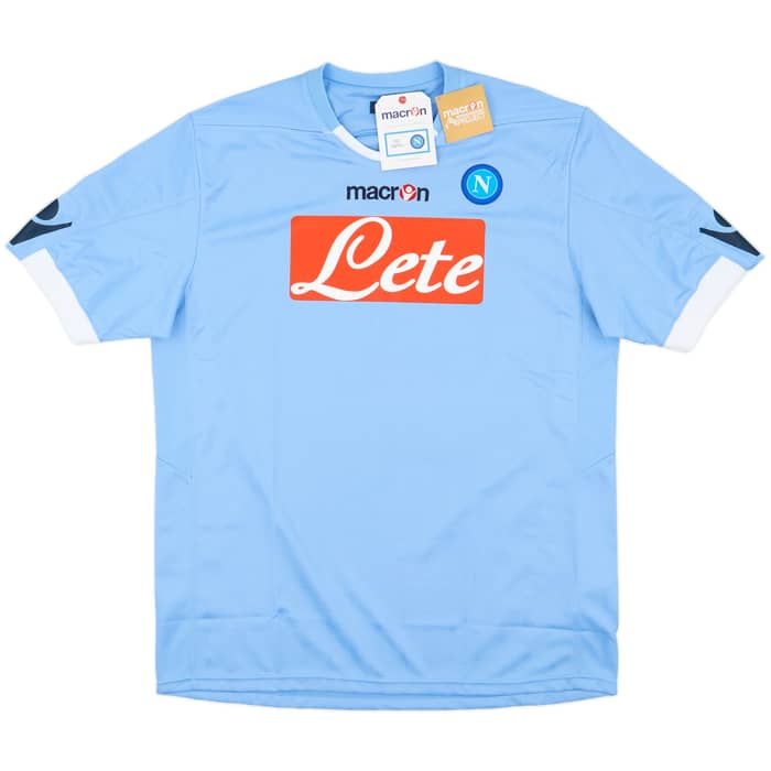 2010-11 Napoli Home Shirt Lavezzi #22 (XL)