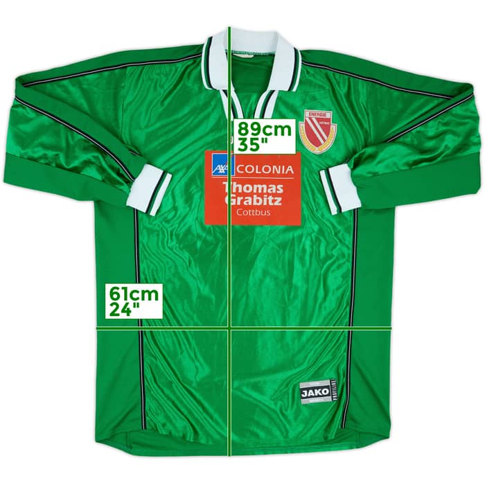 2001-02 Energie Cottbus Match Issue Third L/S Shirt #8