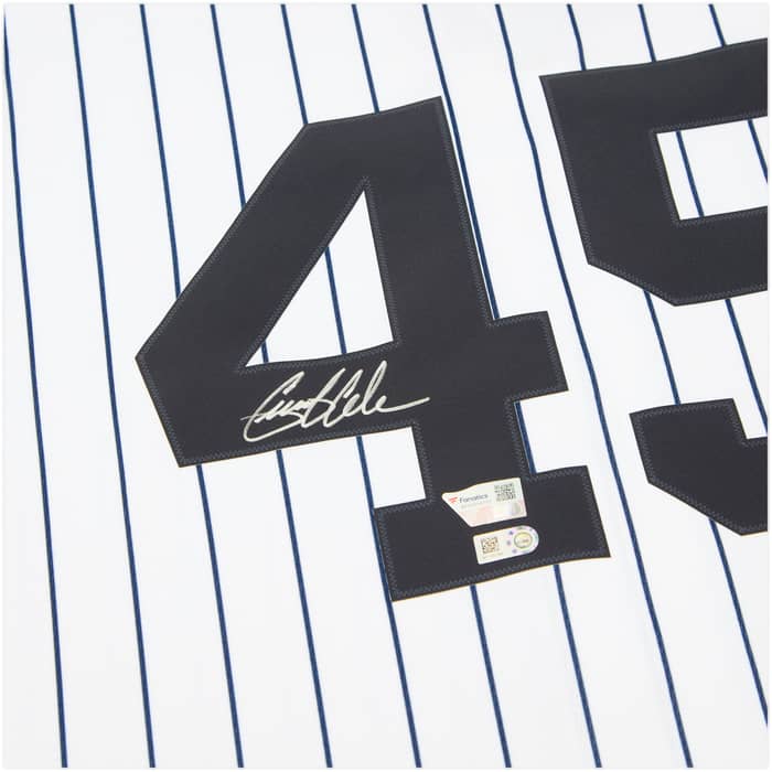 2020-24 New York Yankees Cole #45 Signed Nike Home Jersey (L)