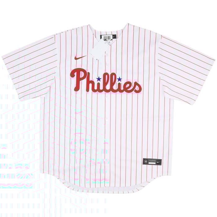 2020-25 Philadelphia Phillies Wheeler #45 Signed Nike Home Jersey (XL)