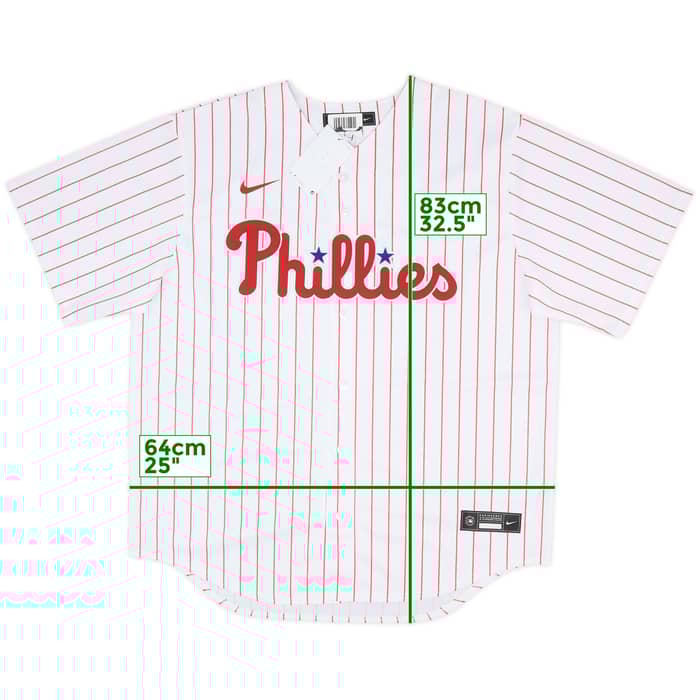 2020-25 Philadelphia Phillies Wheeler #45 Signed Nike Home Jersey (XL)