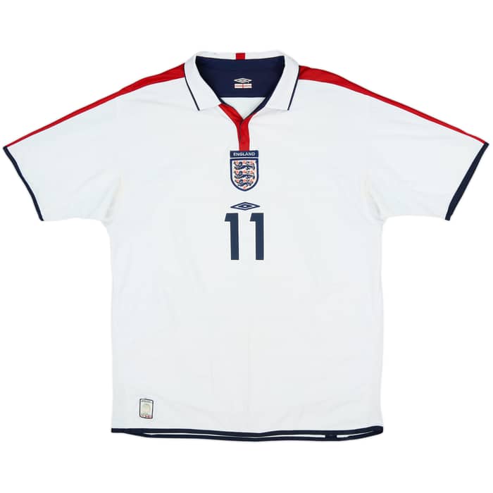 2003-05 England Home Shirt Lampard #11 - 5/10 - (XL)