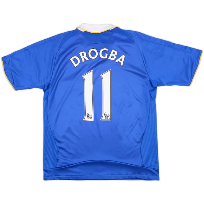 2008-09 Chelsea Home Shirt Drogba #11 - 8/10 - (XL.Boys)