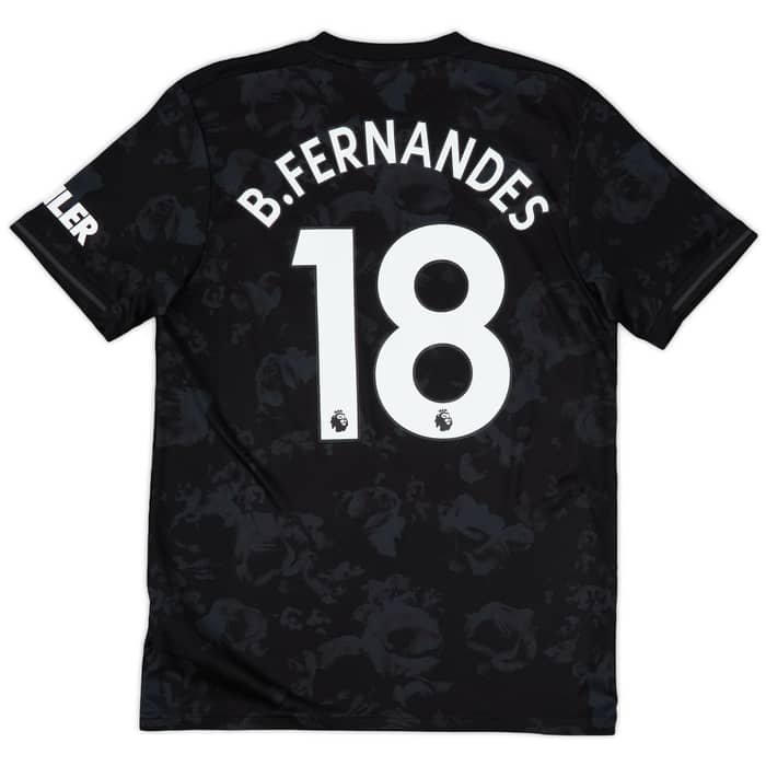 2019-20 Manchester United Third Shirt B.Fernandes #18 - 10/10 - (M)