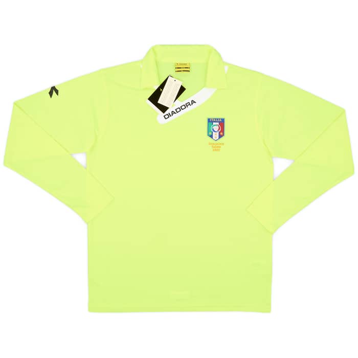 2010-11 Italy Diadora Referee L/S Shirt (S)