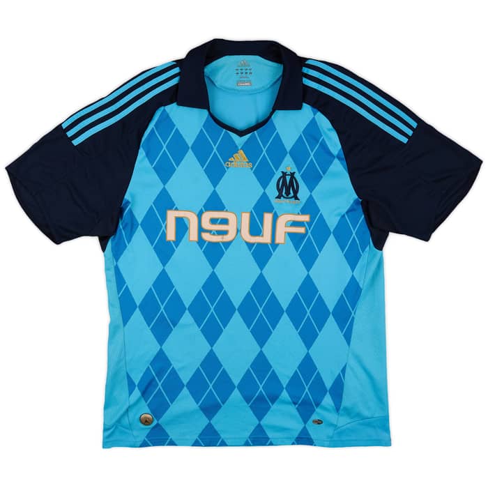 2008-09 Olympique Marseille Away Shirt Ben Arfa #20 - 5/10 - (XL)