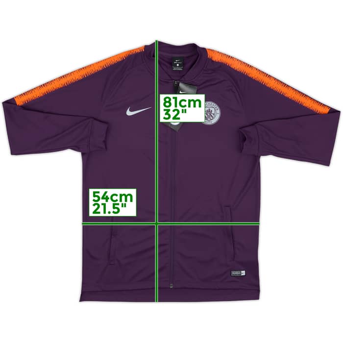 2018-19 Manchester City Nike Track Jacket (L)