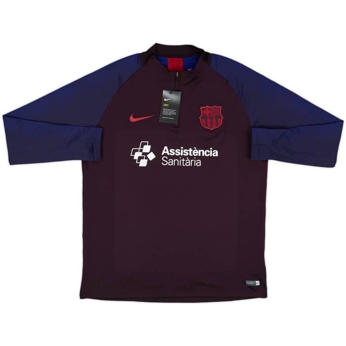 2019-20 Barcelona Nike 1/4 Zip Training Top (XL)