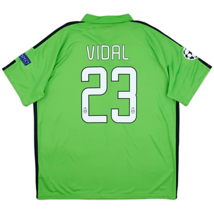 2014-15 Juventus Third Shirt Vidal #23 - 6/10 - (XXL)