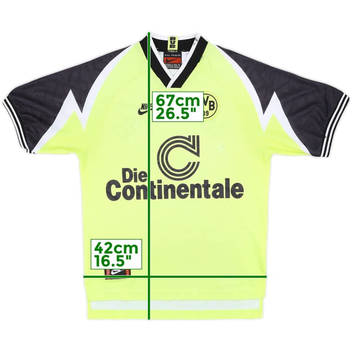 1995-96 Borussia Dortmund Home Shirt - 5/10 - (S)