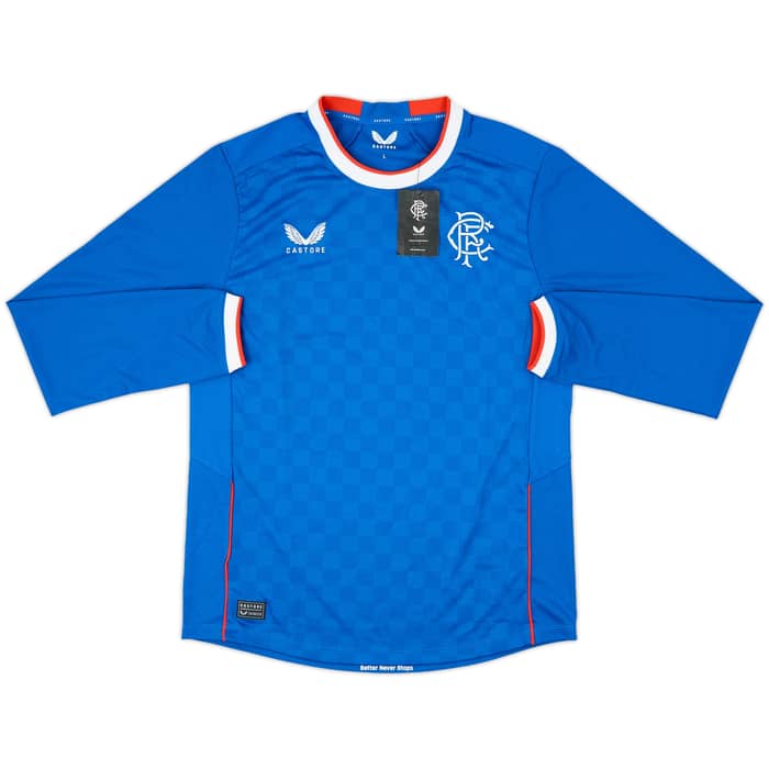 2022-23 Rangers Home L/S Shirt (L)