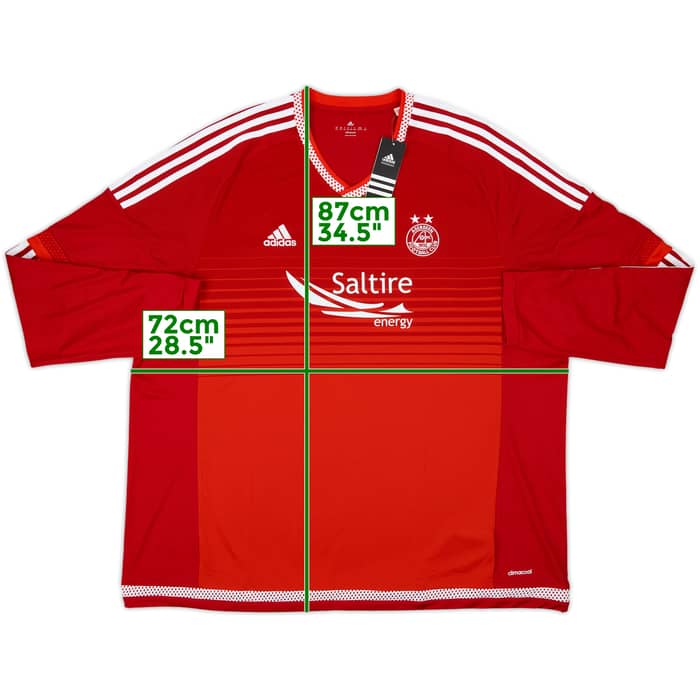 2015-16 Aberdeen Home L/S Shirt (3XL)