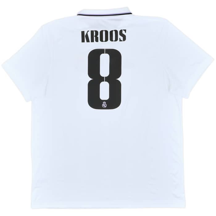 2022-23 Real Madrid Home Shirt Kroos #8 (XXL)