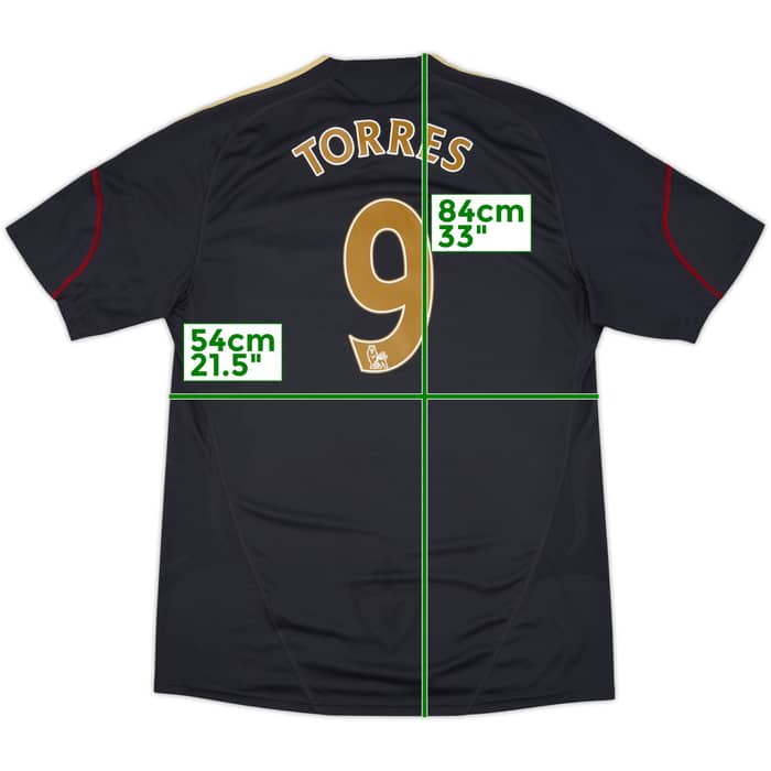 2009-10 Liverpool Away Shirt Torres #9 - 6/10 - (XL)