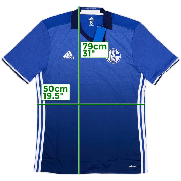Camiseta de local versión jugador del Schalke 2016-18 (L)