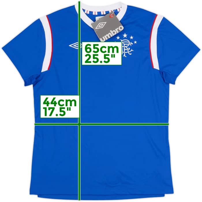 2011-12 Rangers Home Shirt (XL.Boys)