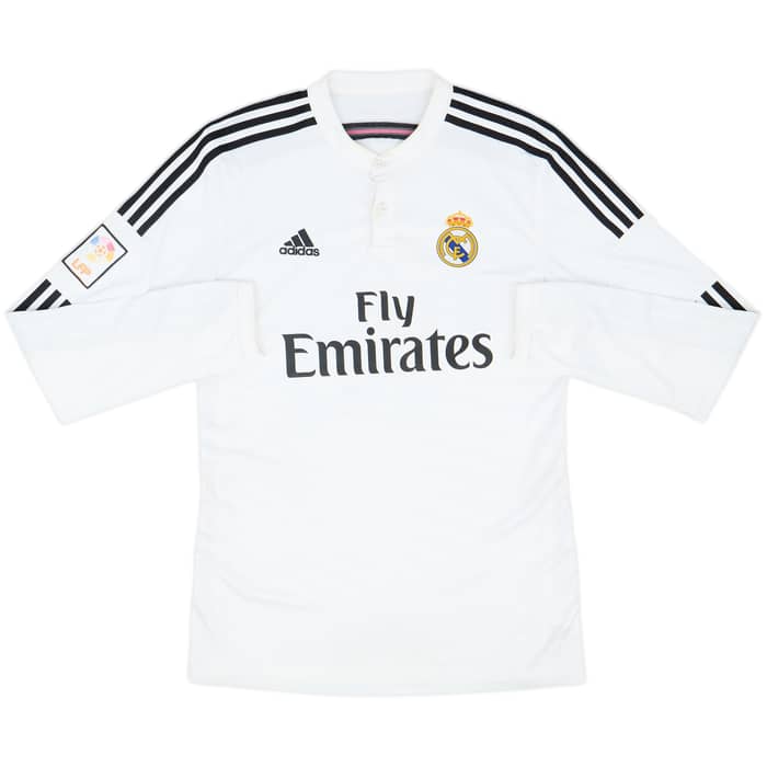 2014-15 Real Madrid Home L/S Shirt Kroos #8 - 5/10 - (L)