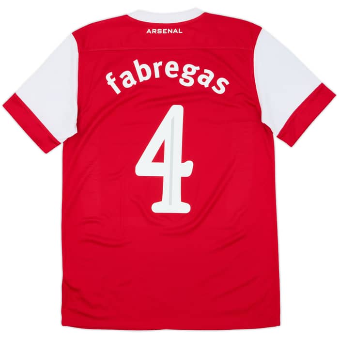 2010-11 Arsenal Home Shirt Fabregas #4 - 5/10 - (S)