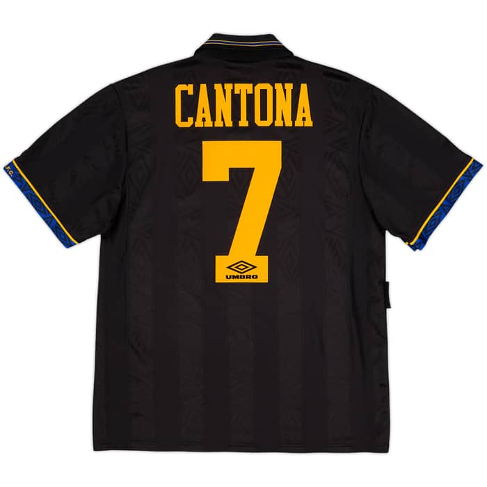 1993-95 Manchester United Camiseta de visitante Cantona #7 - 8/10 - (M)