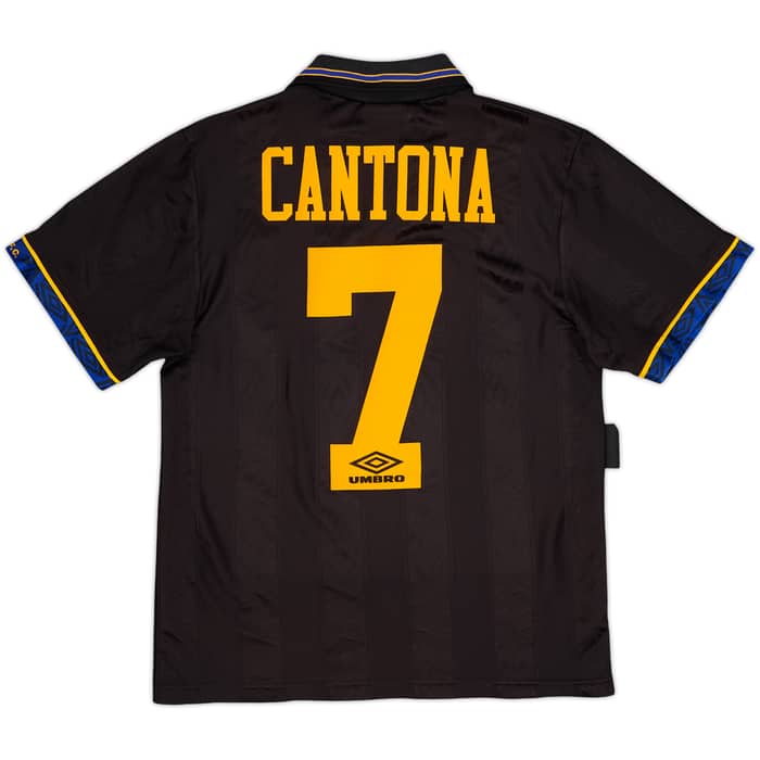 1993-95 Manchester United Camiseta Visitante Cantona #7 - 8/10 - (S)