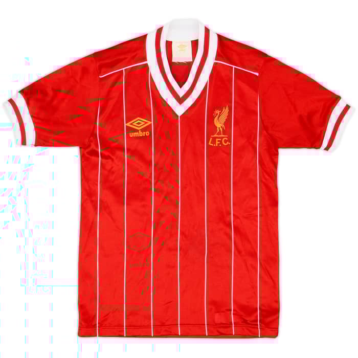 1982-85 Liverpool Home Shirt & Shorts - 7/10 - (L.Boys)